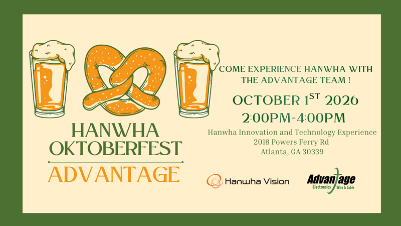 Oktoberfest with Advantage Electronics and Hanwha