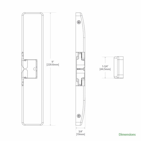 HES | 9600 Series Surface Mounted Electric Strike