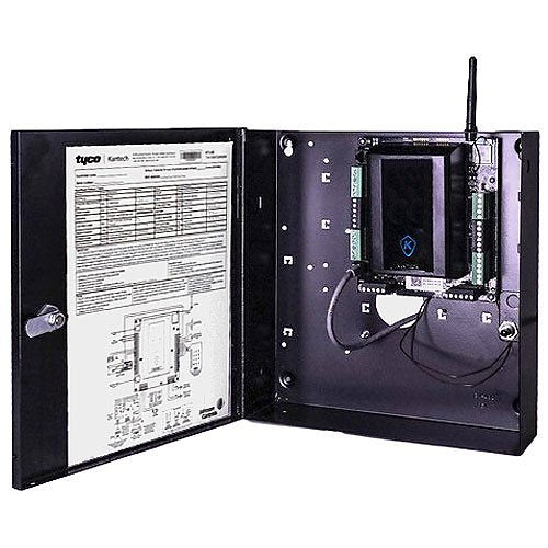 Kantech | KT-2-M two-door IP controller with metal cabinet (Power supply and battery not included)