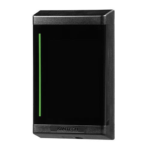 Kantech | KT-SG-MT Multi-Technology Reader, supported credentials 13.56 MHz: MIFAREPlusEV1, ISO/IEC 14443A and 14443B, Supported Credentials 125 kHz: ioProx and HID®. Single gang mount, black.
