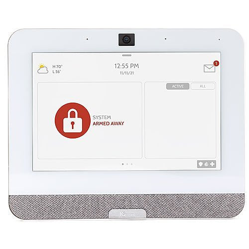 Qolsys | IQP4001 Verizon IQ Panel 4 PowerG + 319.5MHz, 7" All-in-One Touchscreen, White