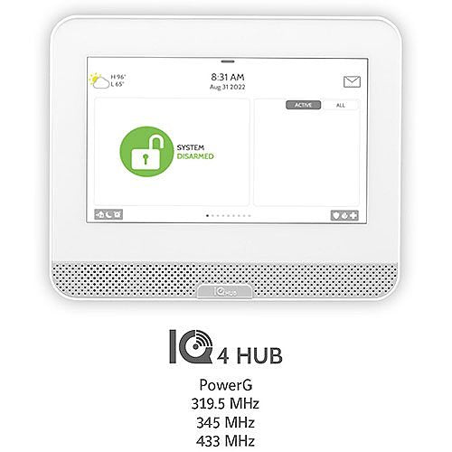 Qolsys | IQPH054 Verizon IQ4 Hub PowerG, Whole Home Hub with 7" Touchscreen
