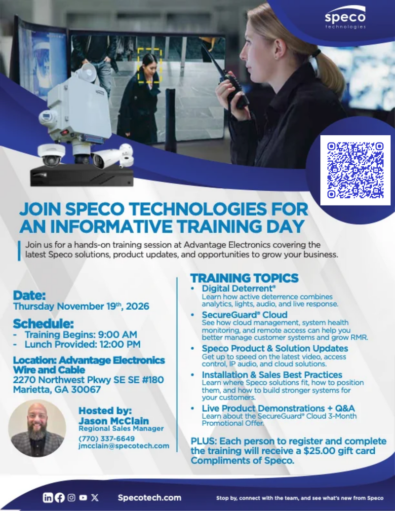 Speco Lunch and Learn