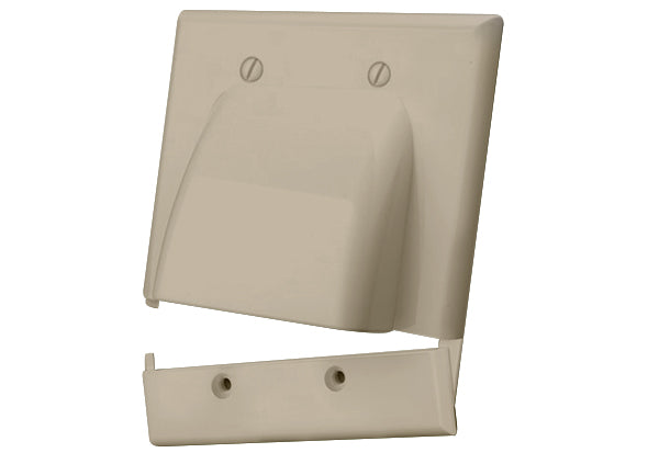 Vanco | 120617 Hinged Bulk Cable Wall Plate