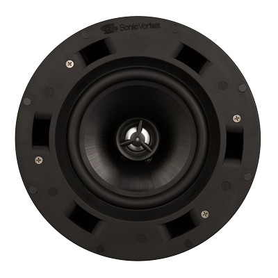 Vanco | TIC651 25/70/100V In Ceiling Speaker 6.5" 2-way Fluted IMPP, 1" ALU Dome