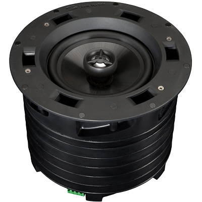 Vanco | TIC651 25/70/100V In Ceiling Speaker 6.5" 2-way Fluted IMPP, 1" ALU Dome