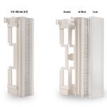 66 Block, 50-Strip Punch down Block with Cover, Bracket and Labeling Strips