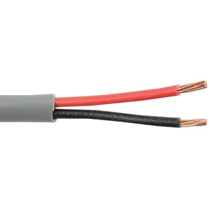 18 Gauge 2 Conductor Unshielded non-Plenum Stranded copper wire . With a Gray Jacket . 18 Gauge 2 Strand Security Wire with White Jacket Shielded , Stranded with a Plenum Coat . We are a full solution low voltage distributor . Advantage Electronics Wire & Cable stocks Security , Fire , Network, & Access Control Wire as well as materials ; Cameras, maglocks, faceplates and many other parts for your next low voltage project!