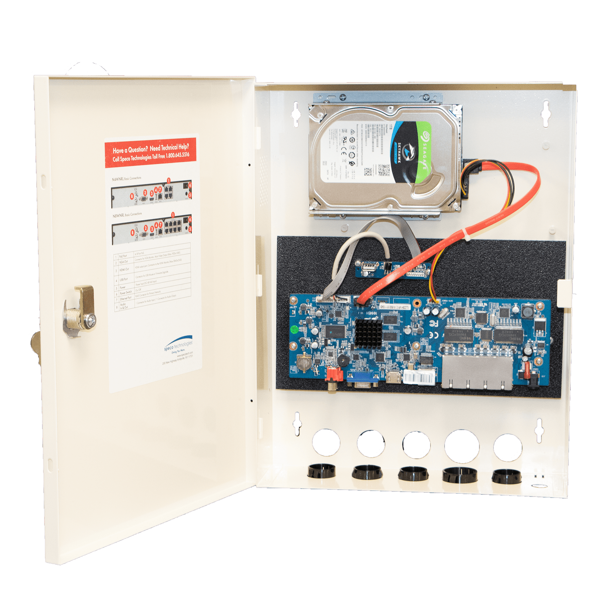 8 Ch Wall Mount NRL