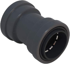 Southwire 3/4" Liquid Tight Non-Metallic Push Install LT Coupling, Gray