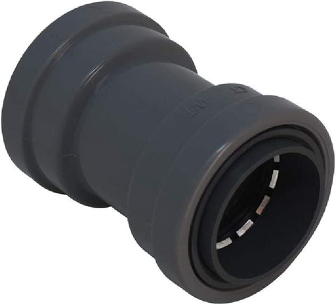 Southwire 3/4" Liquid Tight Non-Metallic Push Install LT Coupling, Gray