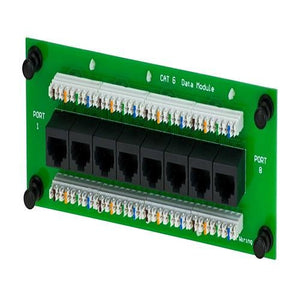 DATA COMM Category 6 8-Port Passive Data Module