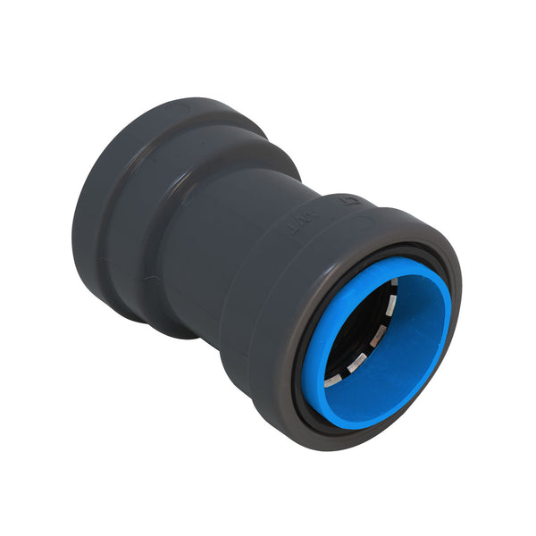 Southwire 3/4" Liquid Tight Non-Metallic Push Install LT Coupling, Gray