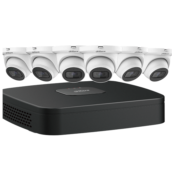 Six (6) 4 MP Eyeball Network Cameras with One (1) 8-channel 4K NVR,  Speco , Illustra , kits , NVR's , 2MP, 4MP, 6MP , many cameras are stocked in Advantage Electronics Wire & Cable , Marietta , Georgia , Atlanta , Low Voltage , Local Delivery 