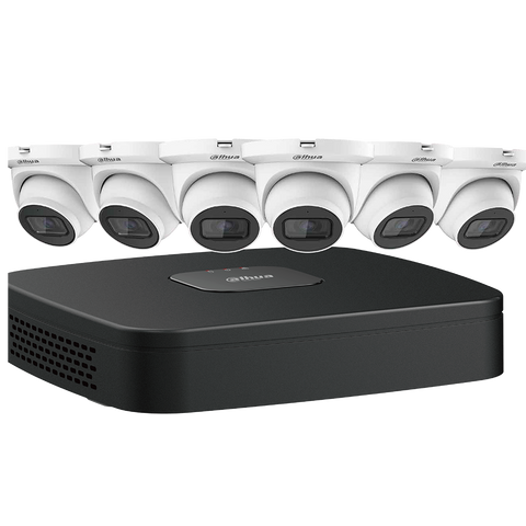 Six (6) 4 MP Eyeball Network Cameras with One (1) 8-channel 4K NVR,  Speco , Illustra , kits , NVR's , 2MP, 4MP, 6MP , many cameras are stocked in Advantage Electronics Wire & Cable , Marietta , Georgia , Atlanta , Low Voltage , Local Delivery 