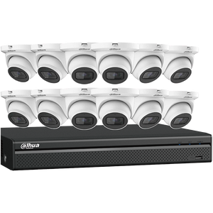 12 x 4 MP Eyeball Network Cameras with One (1) 16-channel 4K NVR, Cameras , Speco , Illustra , kits , NVR's , 2MP, 4MP, 6MP , many cameras are stocked in Advantage Electronics Wire & Cable , Marietta , Georgia , Atlanta , Low Voltage , Local Delivery 