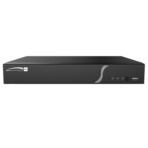 4 Channel 4K H.265 NVR with PoE and 1 SATA