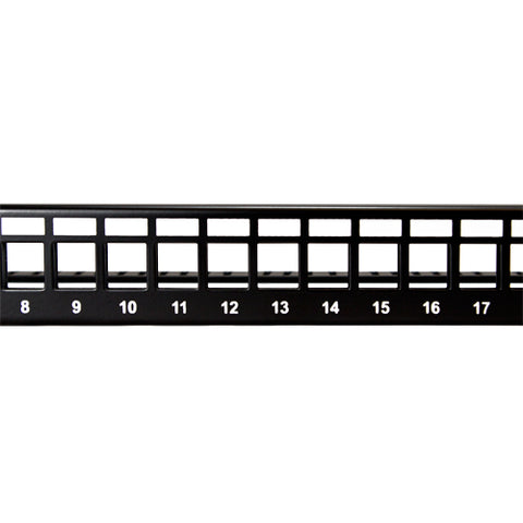 Universal Modular Patch Panel- Unloaded