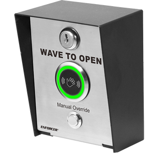 Post-Mount Wave-to-Open Sensor with Access Box