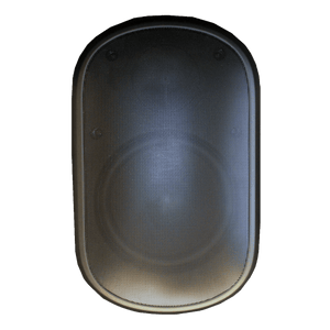 8″ Contractor Elite Series Weather-Resistant Indoor/Outdoor Wall-Mount Speaker – Black, 70V, Each