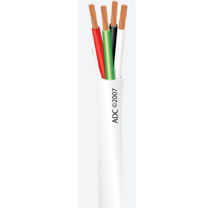 18 Gauge 4 Conductor Stranded Plenum rated (CMP) White Jacket , Security Cable. We are a full solution low voltage distributor . Advantage Electronics Wire & Cable stocks Security , Fire , Network, & Access Control Wire as well as materials ; Cameras, maglocks, faceplates and many other parts for your next low voltage project!