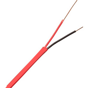 14/2 Fire Alarm , Red FPLP , Plenum Fire alarm Wire , 14/2 14 gauge 2 strands , Red Coat Plenum Rated 