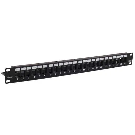 Copper Solutions, Patch Panel, Unloaded, NetSelect, 24-Pair, 19" Width X 1.75" Height