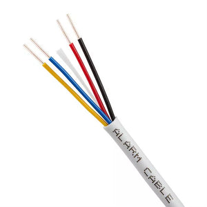 22/4 Unshielded Security, White CMP . 22 Gauge 4 Conductor Unshielded Stranded Security Wire with Plenum Rating and a White Jacket. We are a full solution low voltage distributor . Advantage Electronics Wire & Cable stocks Security , Fire , Network, & Access Control Wire as well as materials ; Cameras, maglocks, faceplates and many other parts for your next low voltage project!