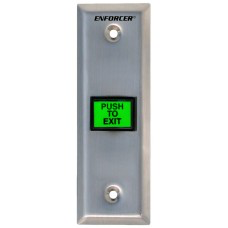 Slimline LED-Illuminated RTE Wall Plate, Built-in TimerSlimline LED-Illuminated RTE Wall Plate, Built-in Timer , Enforcer Push to exiti button, Advantage Electronics Wire & Cable , Low Voltage , Access Control , Seco-Larm