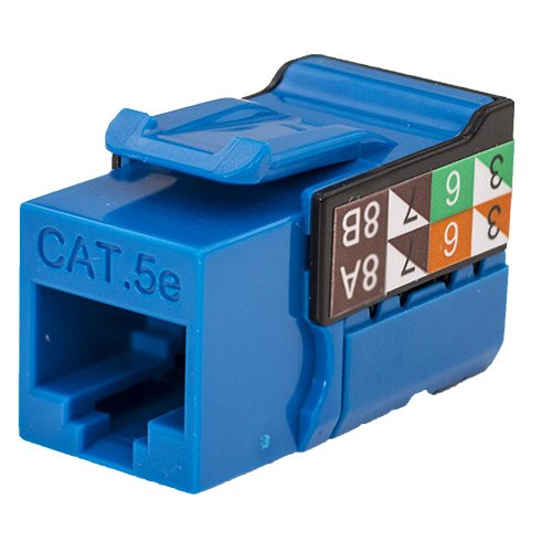 Vertical Cable Cat5E Keystone Jack