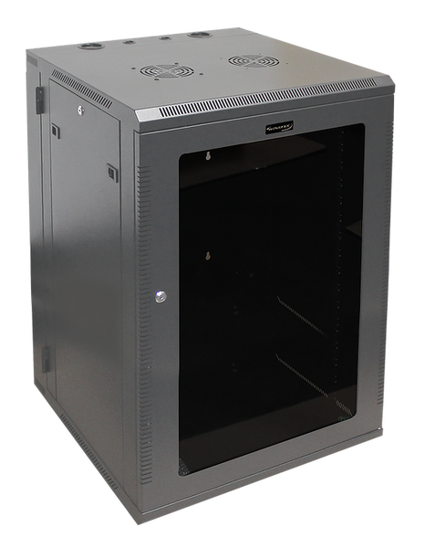 Wavenet , Swing Out 18U Wall Mount Cabinets, Advantage Electronics , Cable Management , CBTF-WM12U-SW , 12U cabinet , enclosure , cable management, rack , mount , wall mount , lock , key , wire cable , Atlanta , Wavenet , wavenet