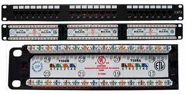 CAT6 24 Port 110 IDC Patch Panel | 1U